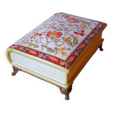 Porcelain box on claw feet