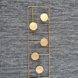 Metal coat rack: 5 hooks