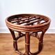 Tabouret/porte-plante en rotin - Vintage