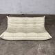 100% authentic ligne roset togo 3-seater beige leather in top condition!