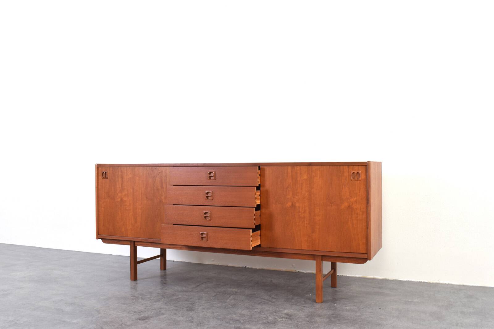Mid-Century Teak Sideboard by Klippan Korsør for Ikea, 1960s