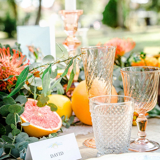 Set of 6 vintage pink depression glass tea or water glasses Rosaline French glassworks Arcoroc Luminarc
