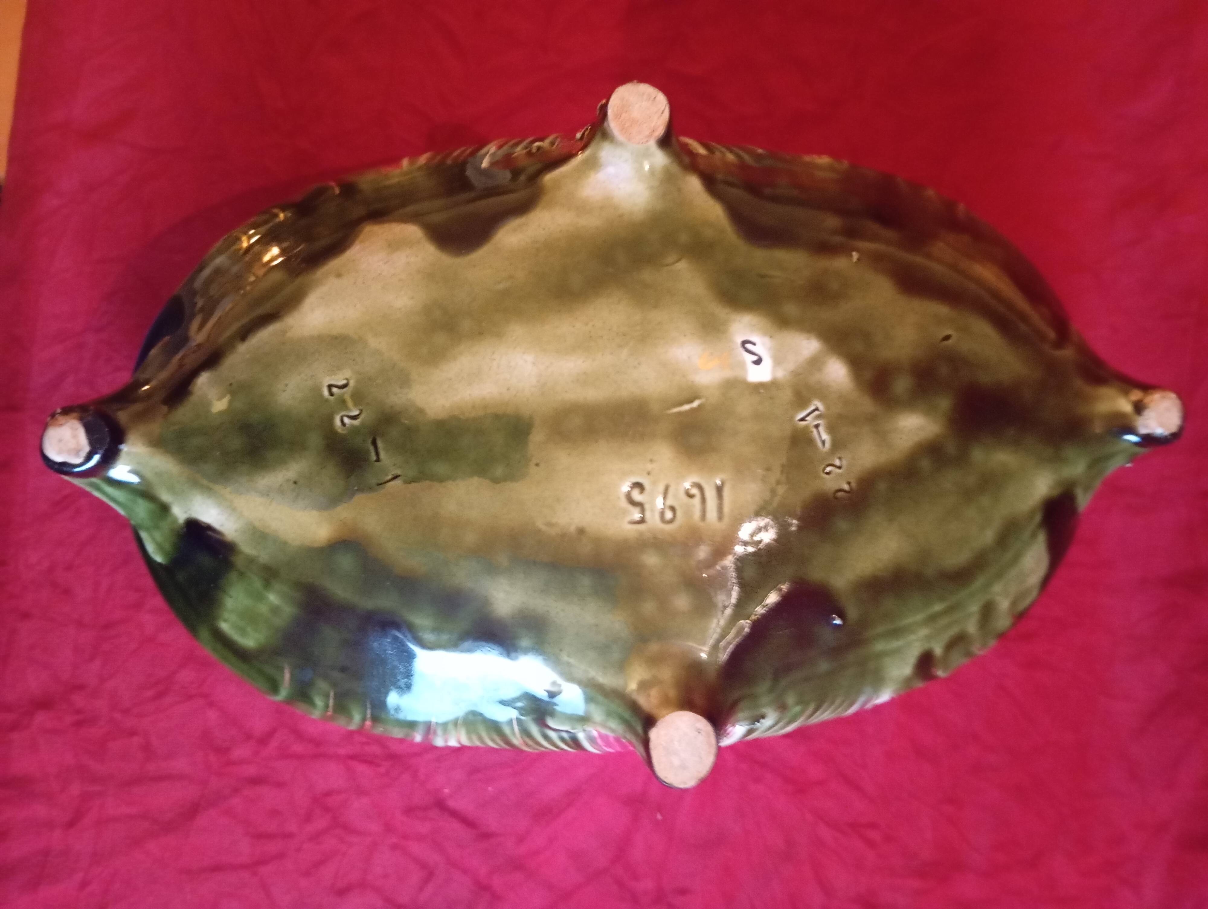 Jardiniere in barbotine