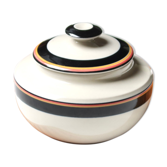 Porcelain sugar bowl arabia finland reimari, 60s