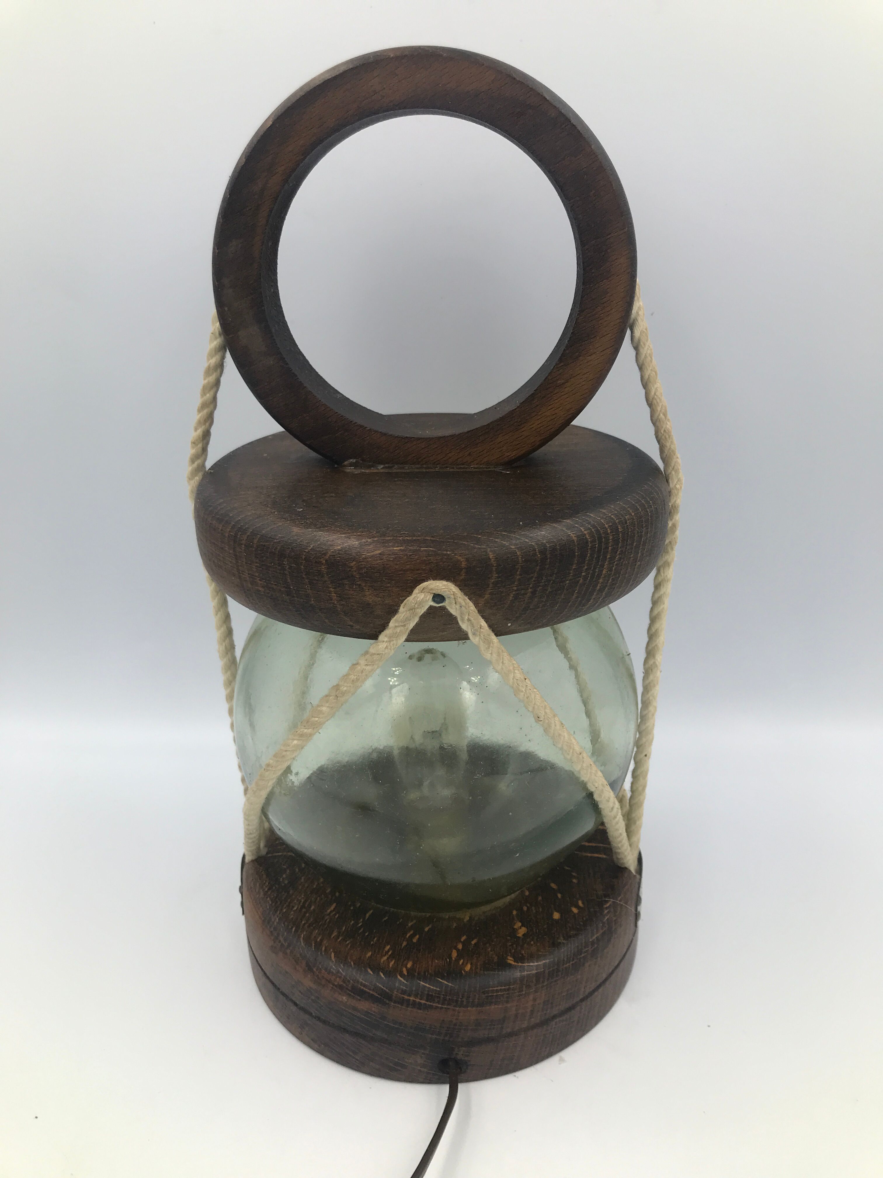 Vintage navy style lamp