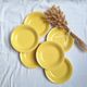 Deep plates or salad plates Villeroy & Boch yellow