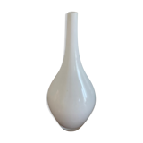 White opaline soliflore vase