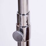 Restored ArtDeco Floor Lamp, J. Halabala, UP Zavody, Chrome, Czechia, 1930s