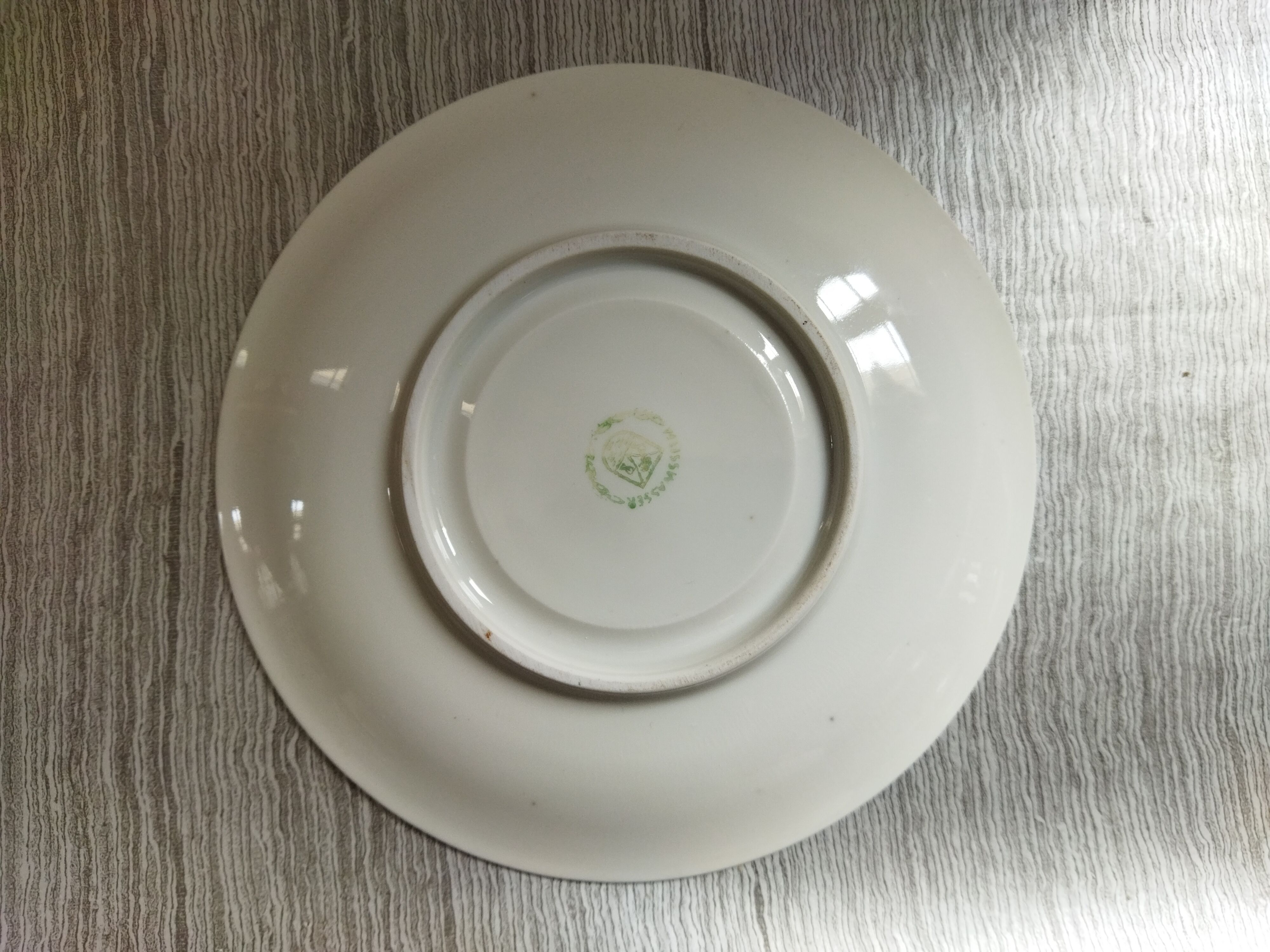 German Weisswasser porcelain cup
