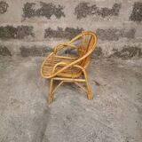 Child rattan chair