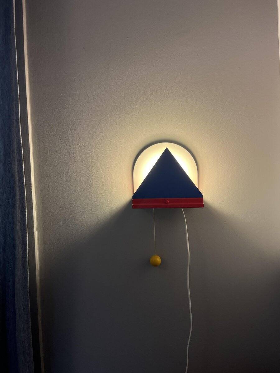 Wall light by Ettore Sottsass for Ikea, 1980s