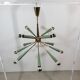 Vintage Sputnik chandelier or suspension in Stilnovo brass