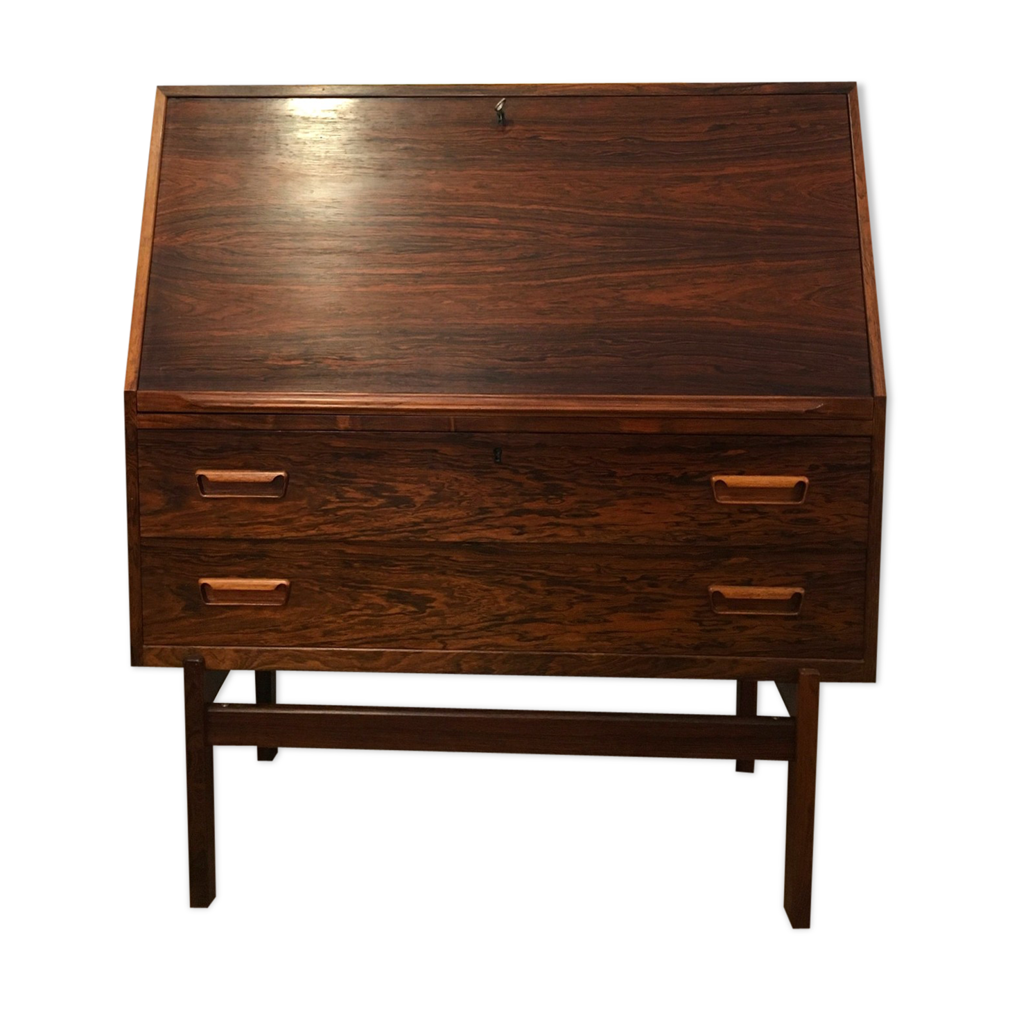 Bureau en palissandre modèle 68 par Arne Wahl Iversen, Danemark années 1960