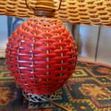 Wicker lamp