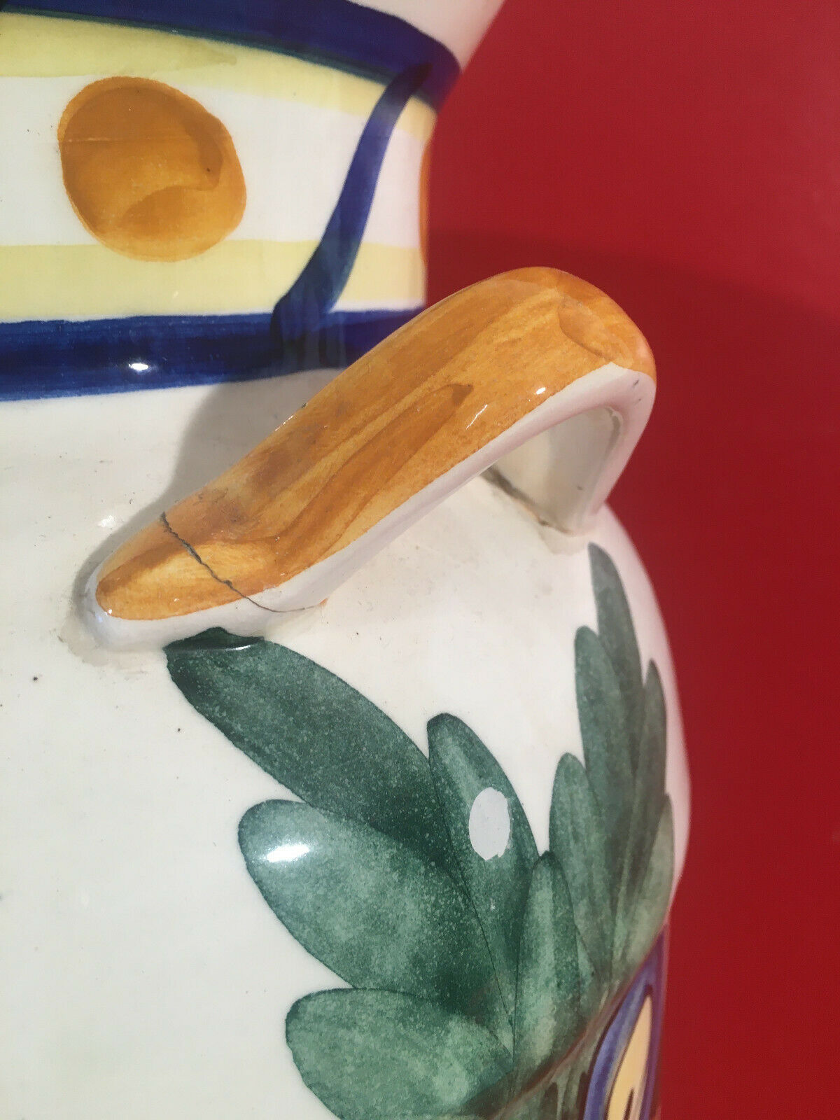 Ceramic umbrella door