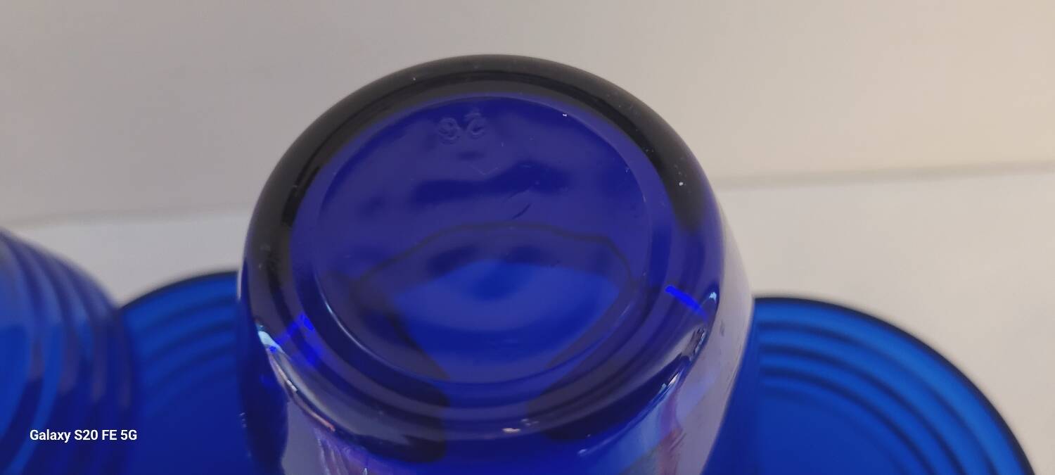 5 Egyptian water glasses