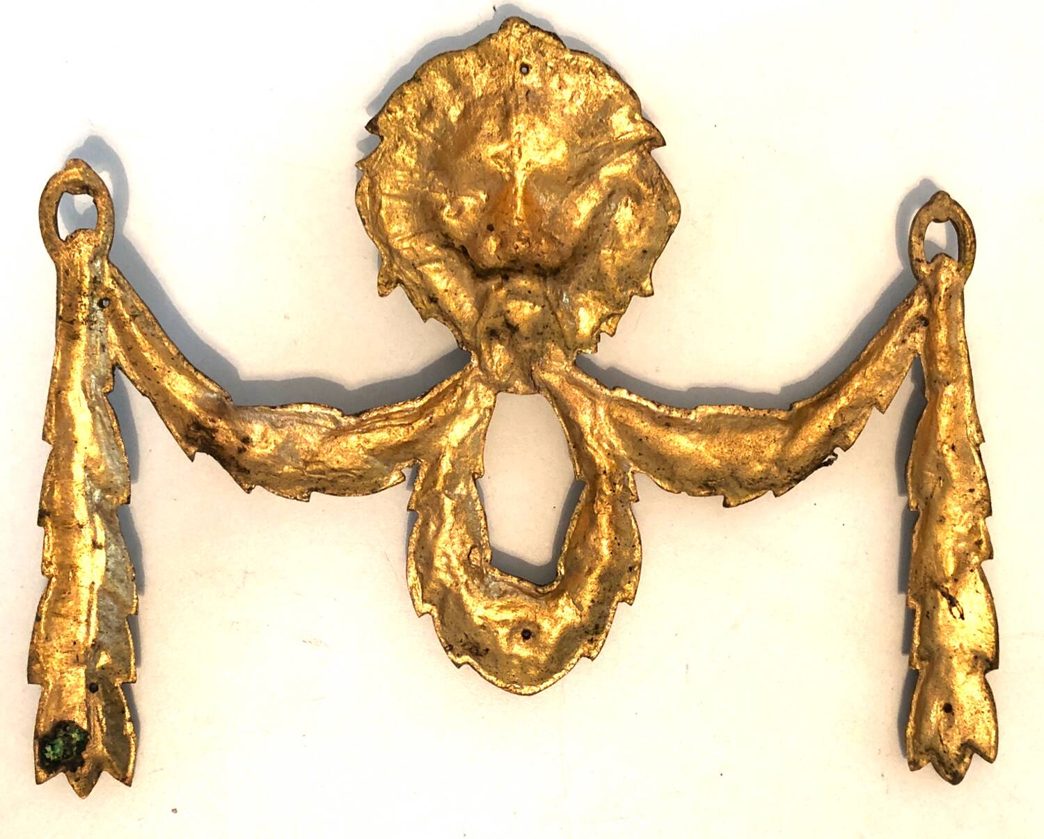 Lion Ornament Gilt Bronze