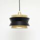 Lampe Trava dorée, Suède, années 1960