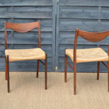Pair of chairs by Arne Wahl Iversen