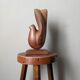 Stylised bird sculpture Scandinavian decoration