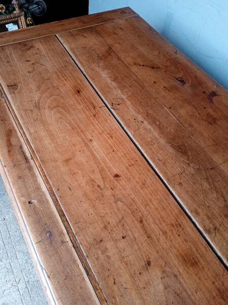 Regional buffet from the 18th century in blond cherry