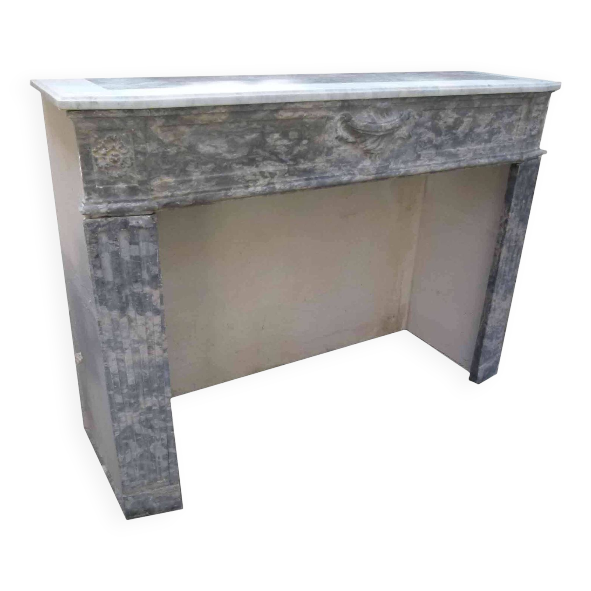 18th century marble fireplace
