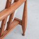 Guillerme et Chambron Oak Mid-Century French Upholstered Armchair