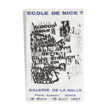 Arman 1967 poster