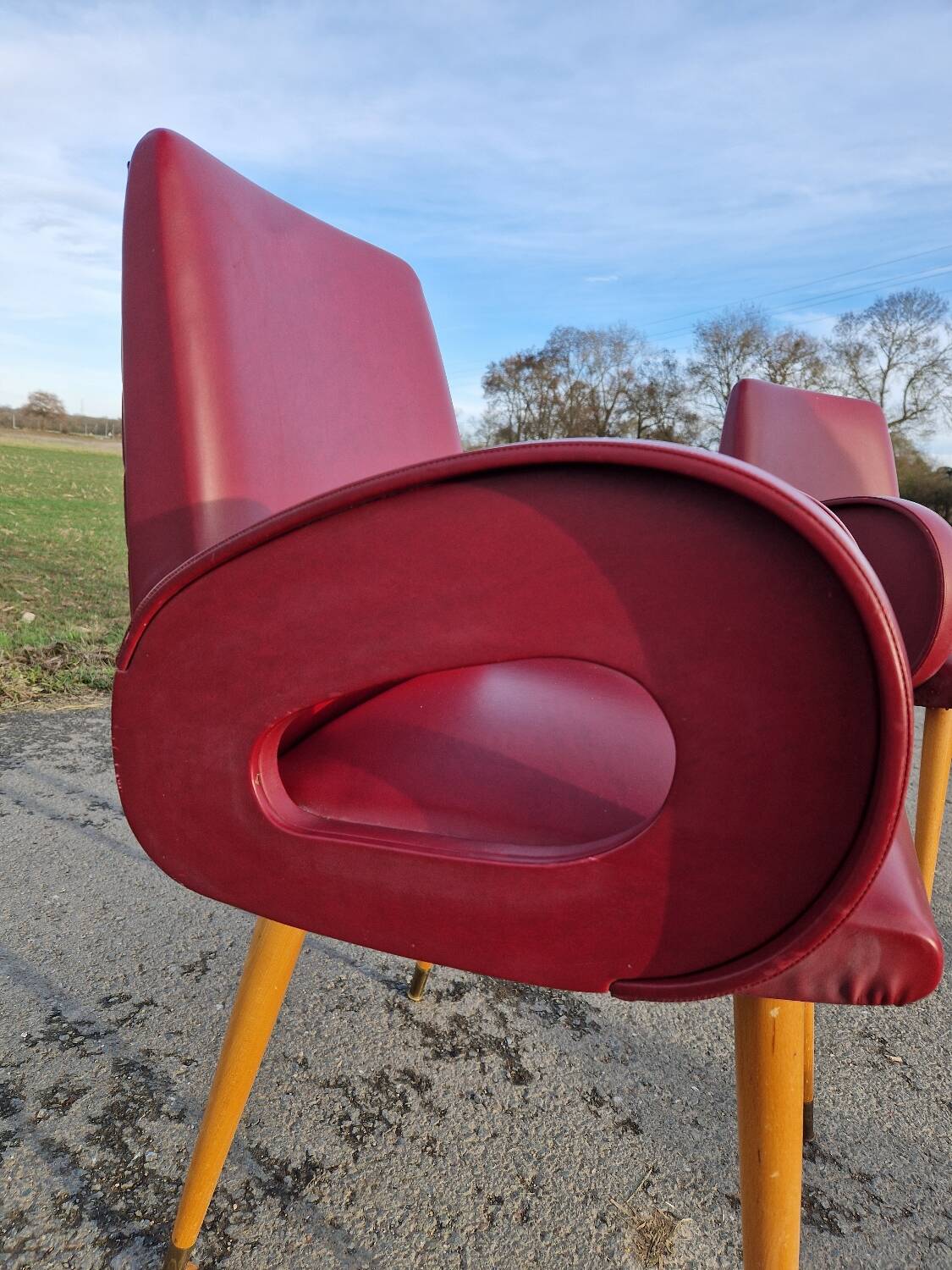 Set of 2 armchairs from the 1960s