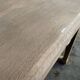 Flat desk with solid oak Henri II aero gummed