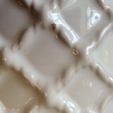 White earthenware planter