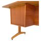 1960s scandinavian desk in teak wood