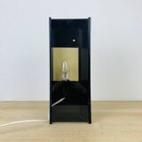 70s geometric glass lamp