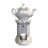 Complete Paris 19th century white porcelain teapot