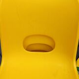 Set of 10 vintage children's stacking chairs