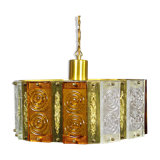 Danish pendant lamp by Vitrika, 1960s