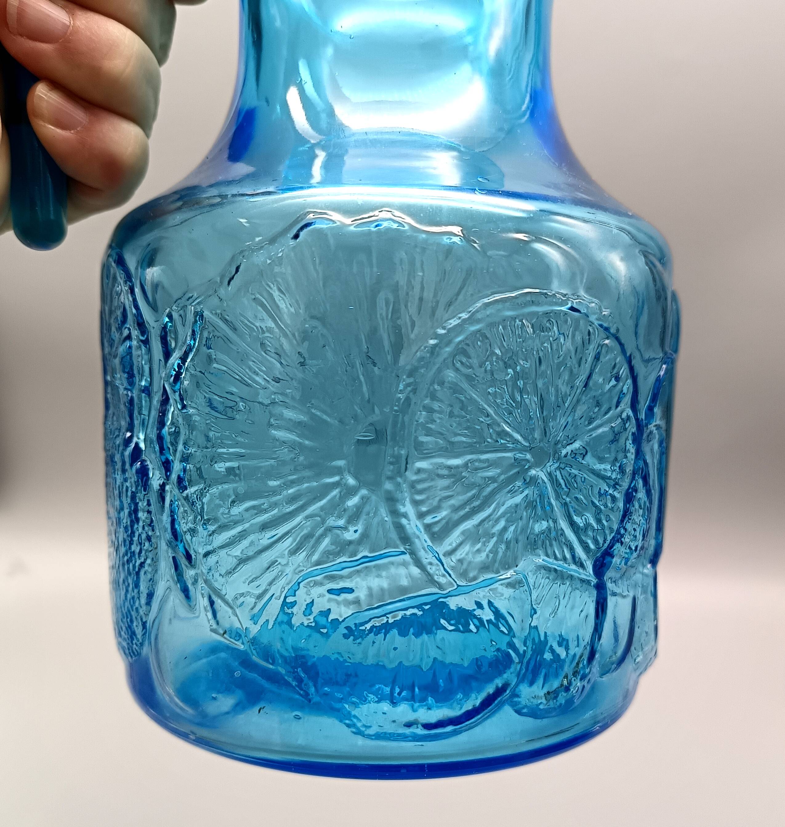 Vintage lemonade pitcher, fidenza italy