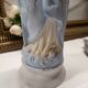 Antique Religious Biscuit Statuette Virgin Mary Sacred Heart