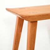 Vintage “Visingsö” pine stool by Carl Malmsten