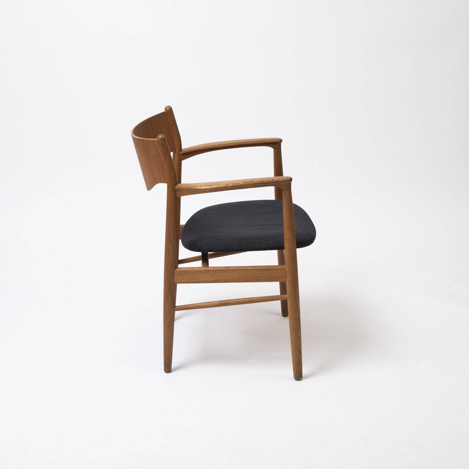 Danish armchair in oak and teak, 1960s