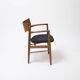 Danish armchair in oak and teak, 1960s