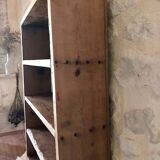 Antique wooden craft shelf