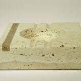 Ashtray, Tray in Travertine