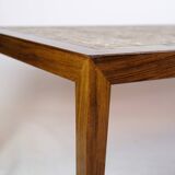 Coffee table In Rosewood  By Severin Hansen, Made By Haslev Møbelfabrik From 1960s