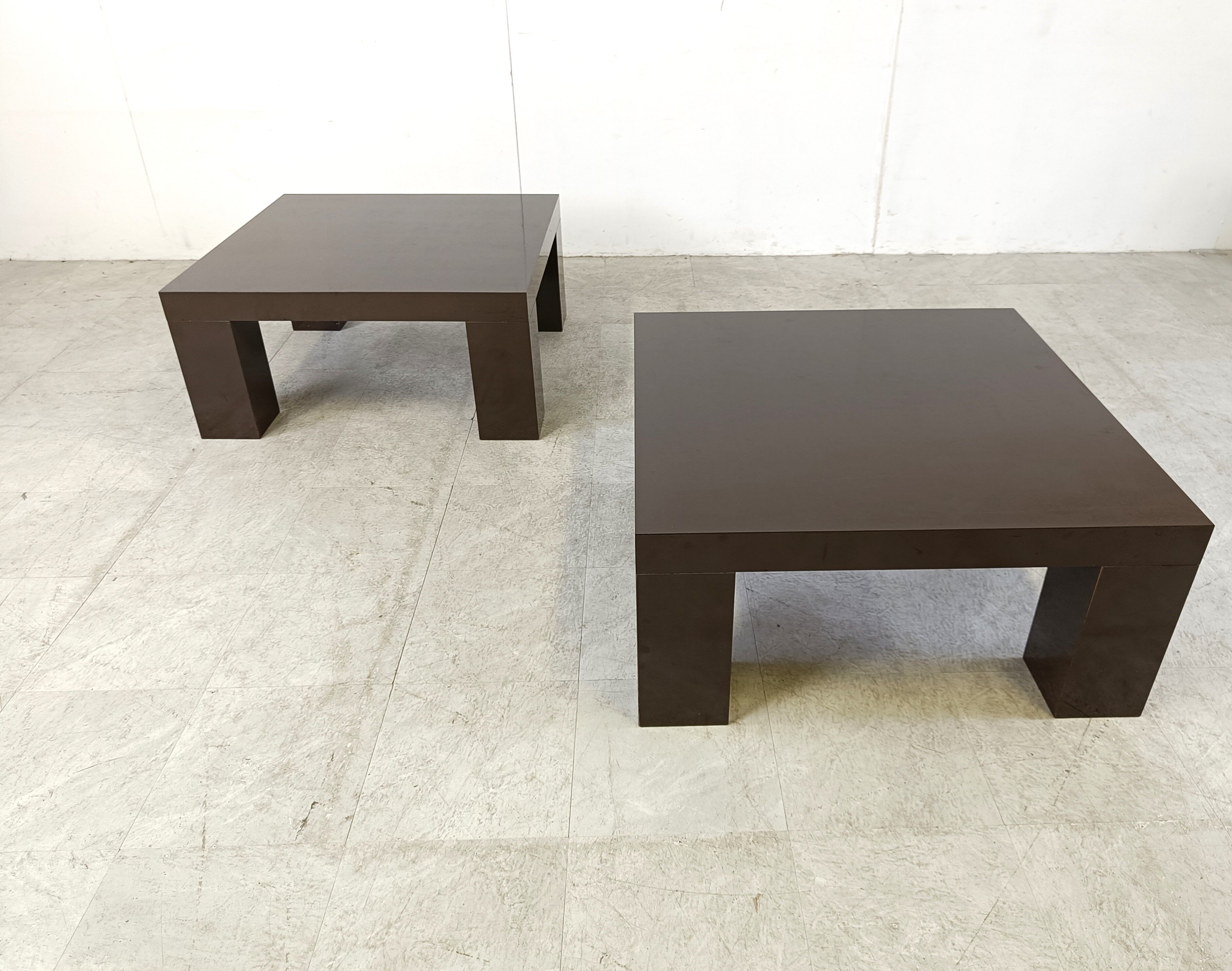Pair of coffee tables 1970s