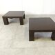 Paire de tables basses années 1970