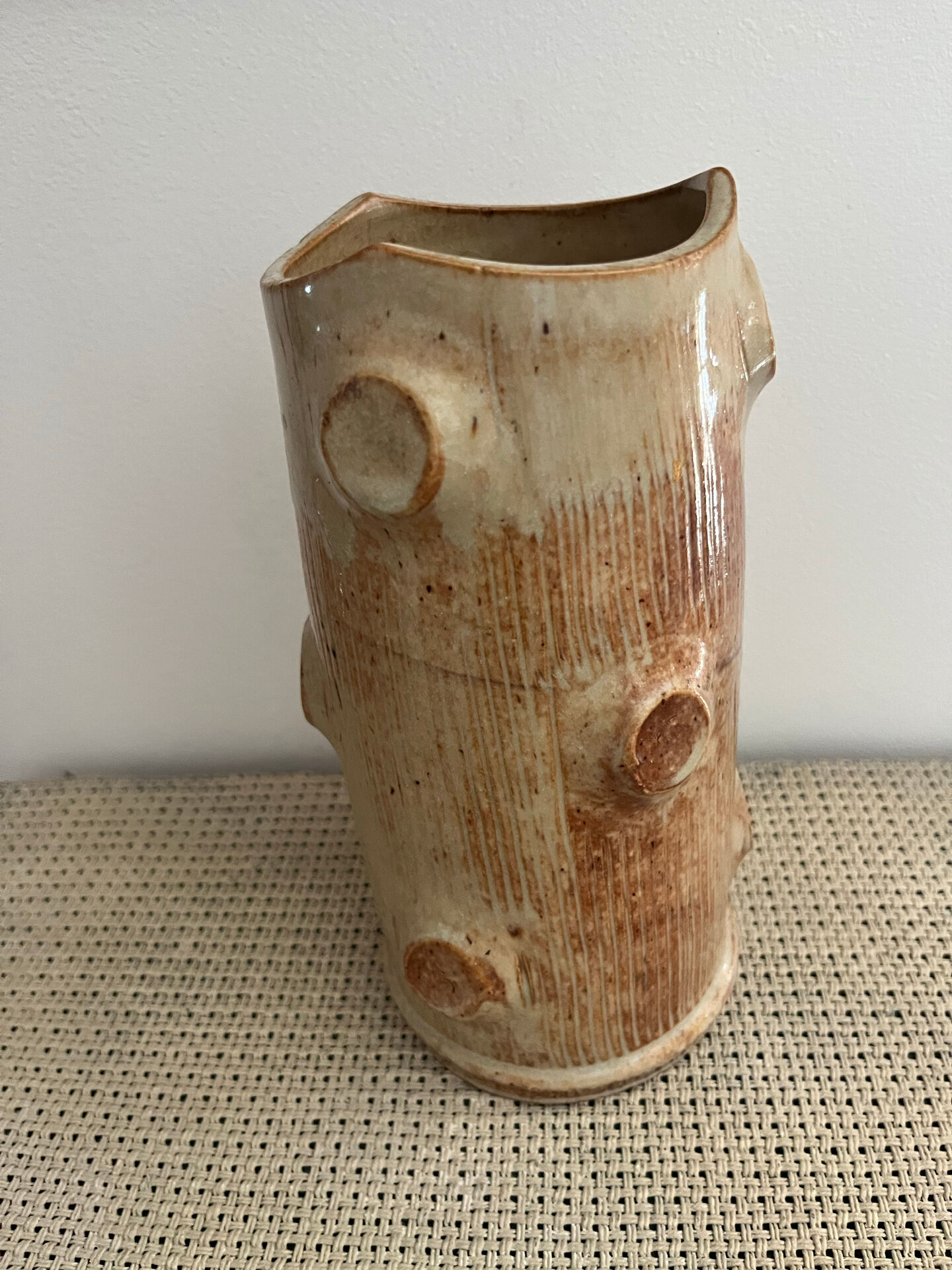 Stoneware vase