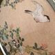 Vintage wooden pedestal table