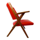 Fauteuil Italien vintage de style Scandinave.