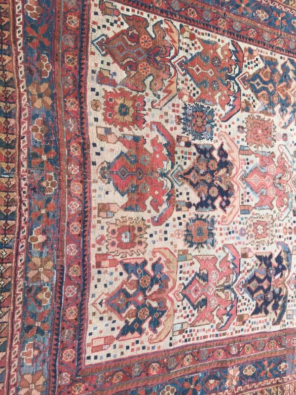 Former carpet Persian Afshar 19th century 150x232cm